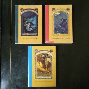 Series Unfortunate Events Lemony Snicket Book 3 6 9 Junior Fiction Children's